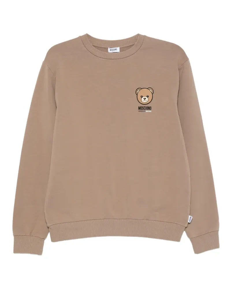Moschino Teddy Bear long-sleeve sweatshirt - Nude Nude