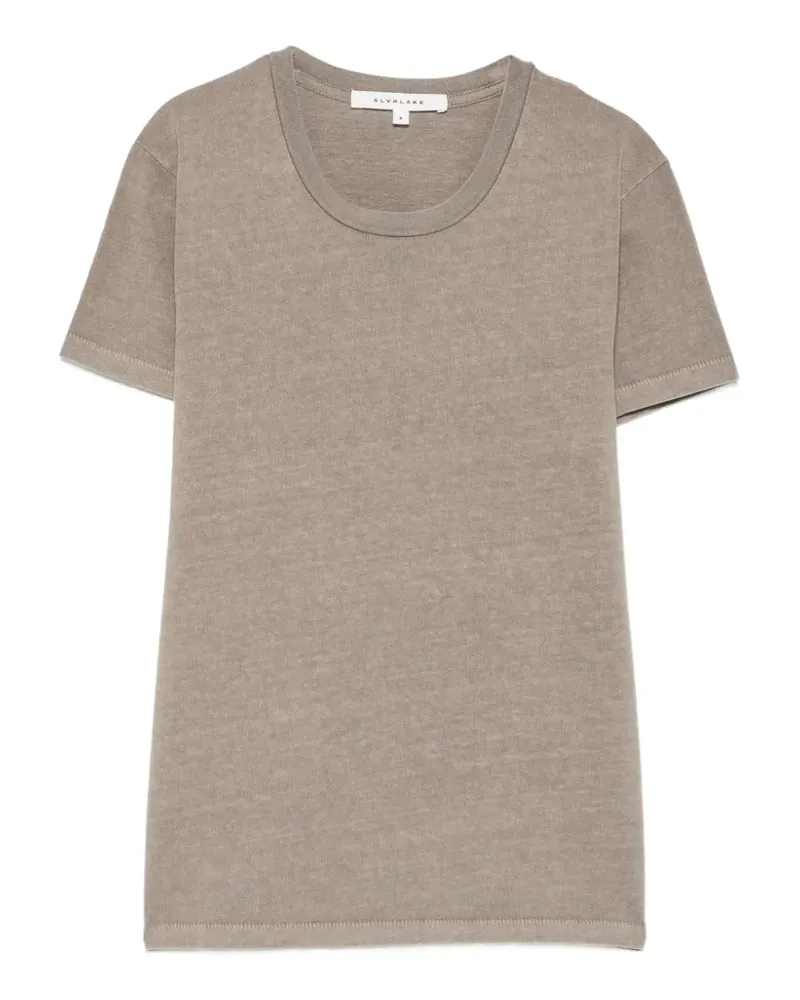 SLVRLAKE crew-neck T-shirt - Grün Grün