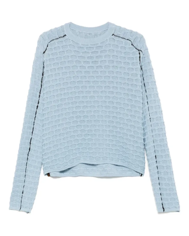 Isa Boulder Pullover mit Rundhalsausschnitt - Blau Blau