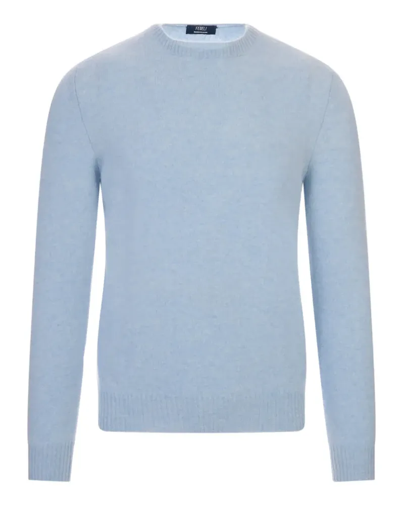 Fedeli crew-neck sweater - Blau Blau