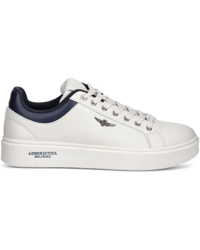 Aeronautica Militare Sneakers aus Leder - Weiß Weiß
