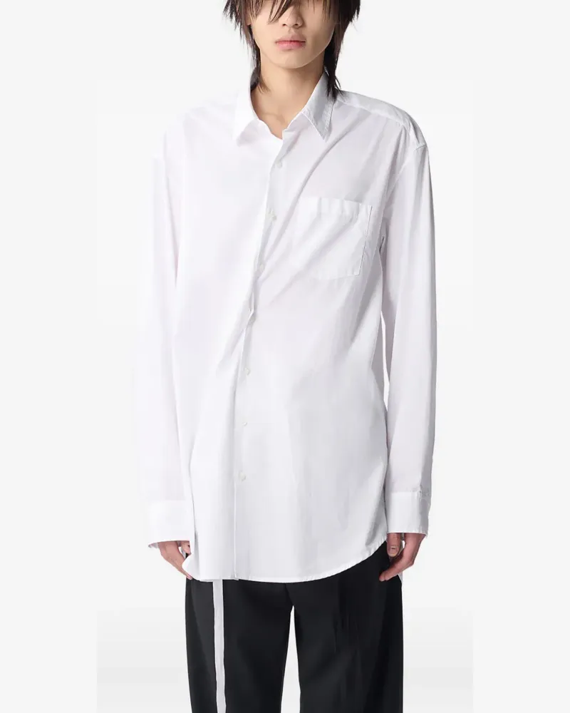 Ann Demeulemeester Mark Hemd - Weiß Weiß