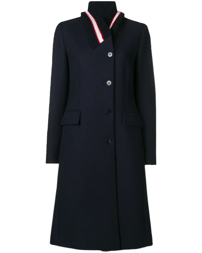 Stella McCartney Einreihiger Mantel - Blau Blau