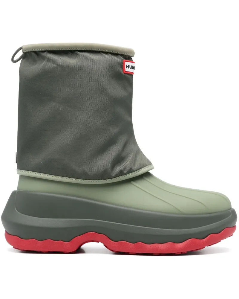 Kenzo x Hunter Stiefel mit Logo-Patch - Grün Grün
