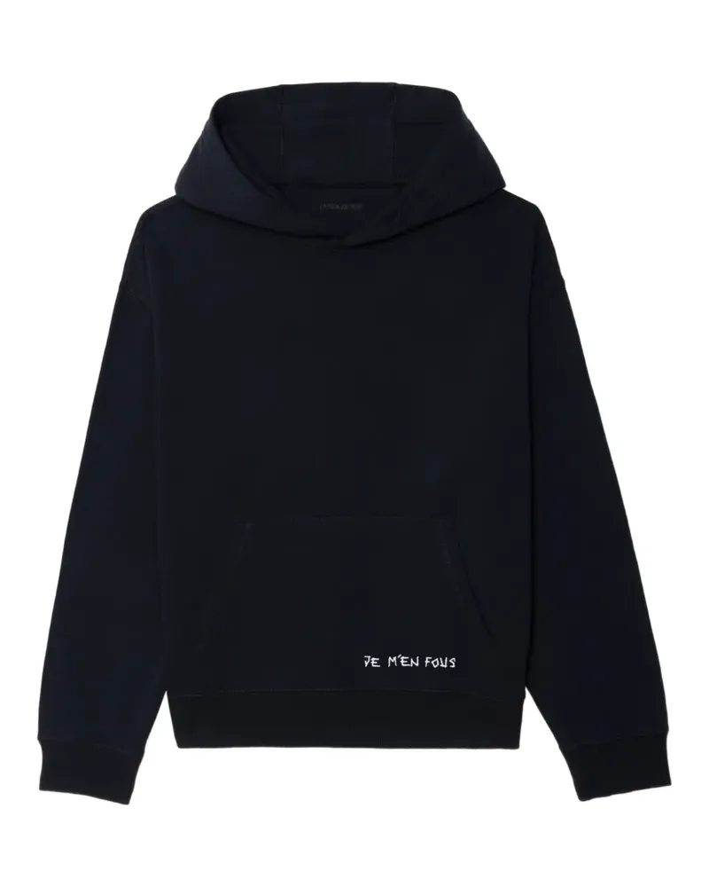 Zadig & Voltaire Langärmeliger Sacha Hoodie - Blau Blau
