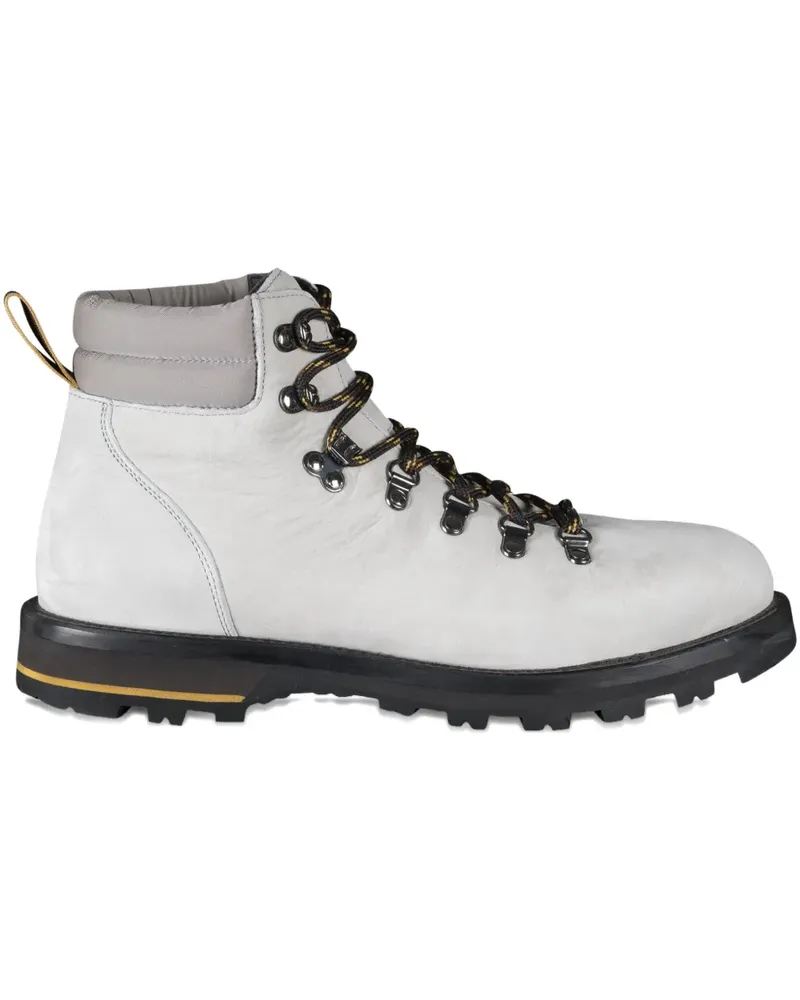 MOORER Stiefel mit Schnürung - Weiß Weiß