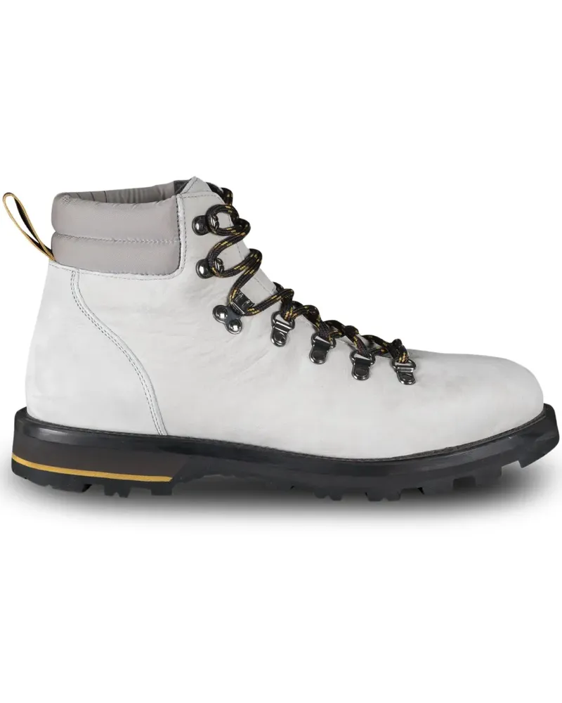 MOORER Stiefel mit Schnürung - Weiß Weiß
