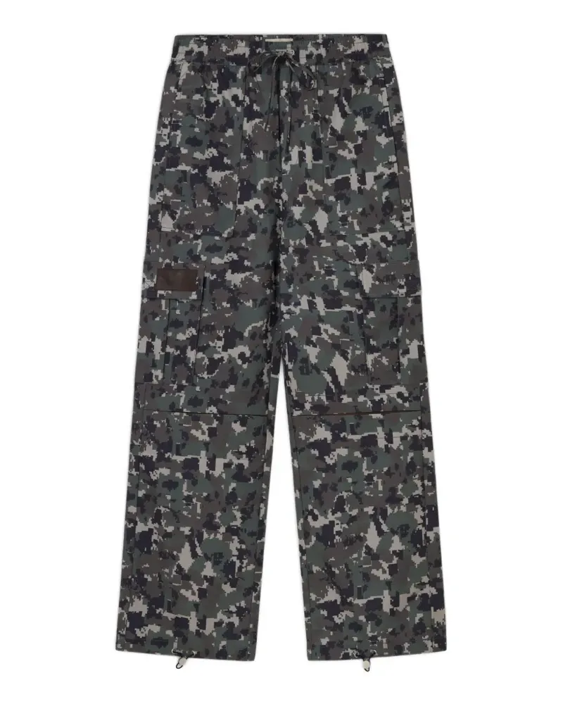 Carrera Hose mit Camouflage-Print - Grün Grün