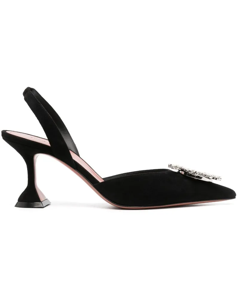Amina Muaddi Begum Pumps 85mm - Schwarz Schwarz