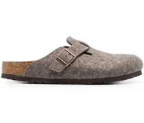 Boston Slipper mit Schnalle - Braun