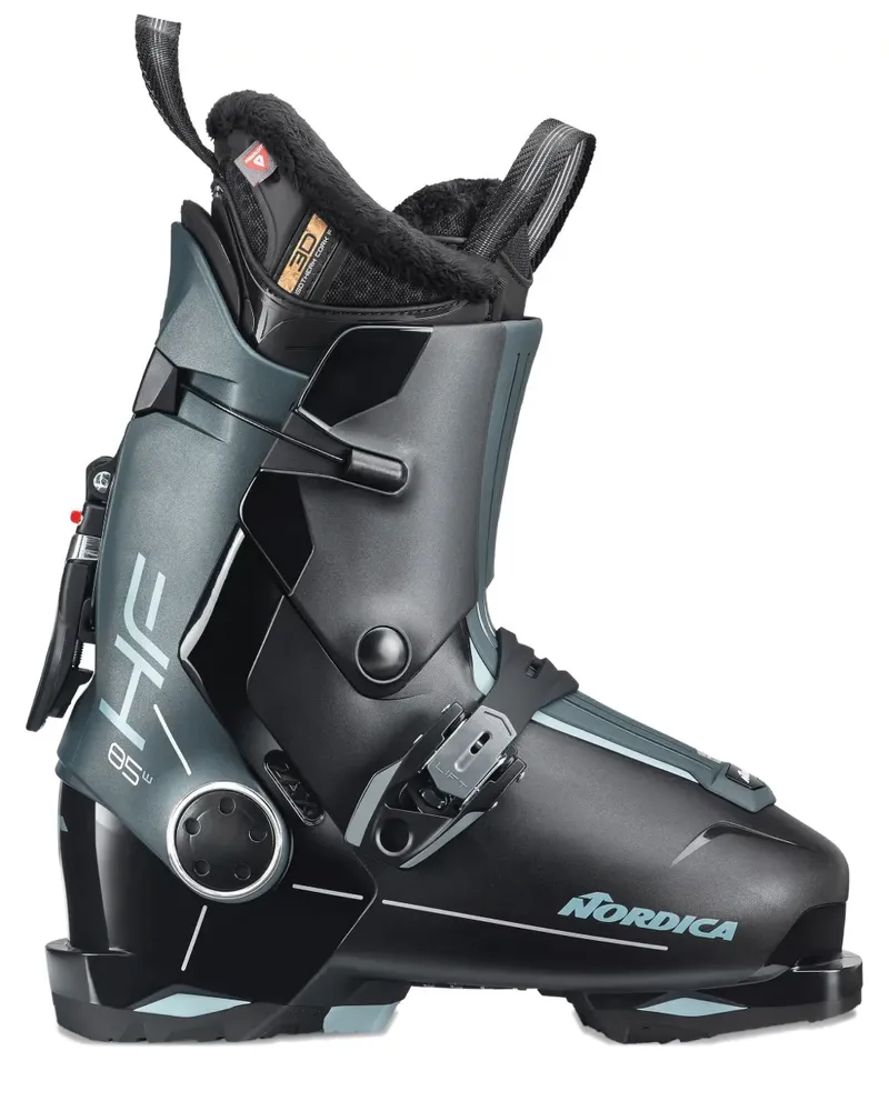 Nordica Stiefel mit Schnallen - Schwarz Schwarz