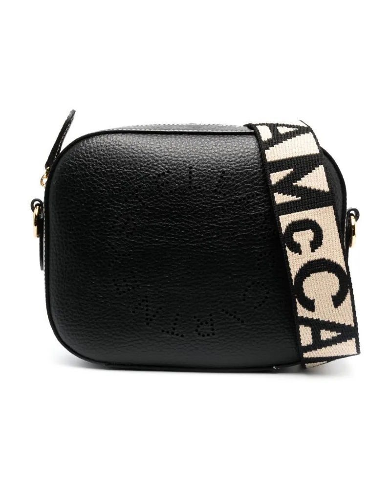 Stella McCartney Mini Stella Umhängetasche - Schwarz Schwarz