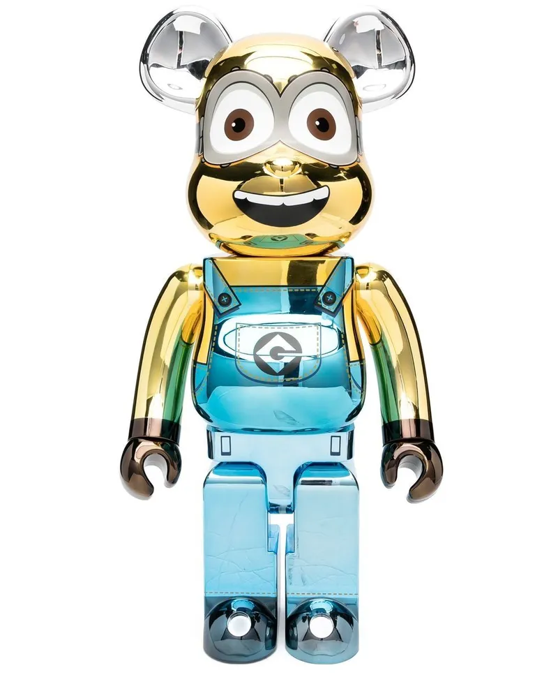 Medicom Toy Dave Chrome BE@RBRICK 1000% Figur Gelb