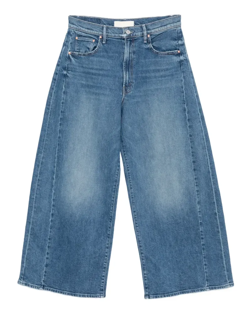 Mother faded-effect wide-leg jeans - Blau Blau