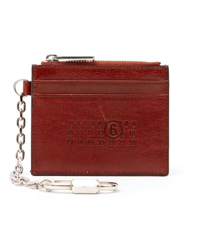 Maison Margiela Utility Key Kartenetui - Rot Rot