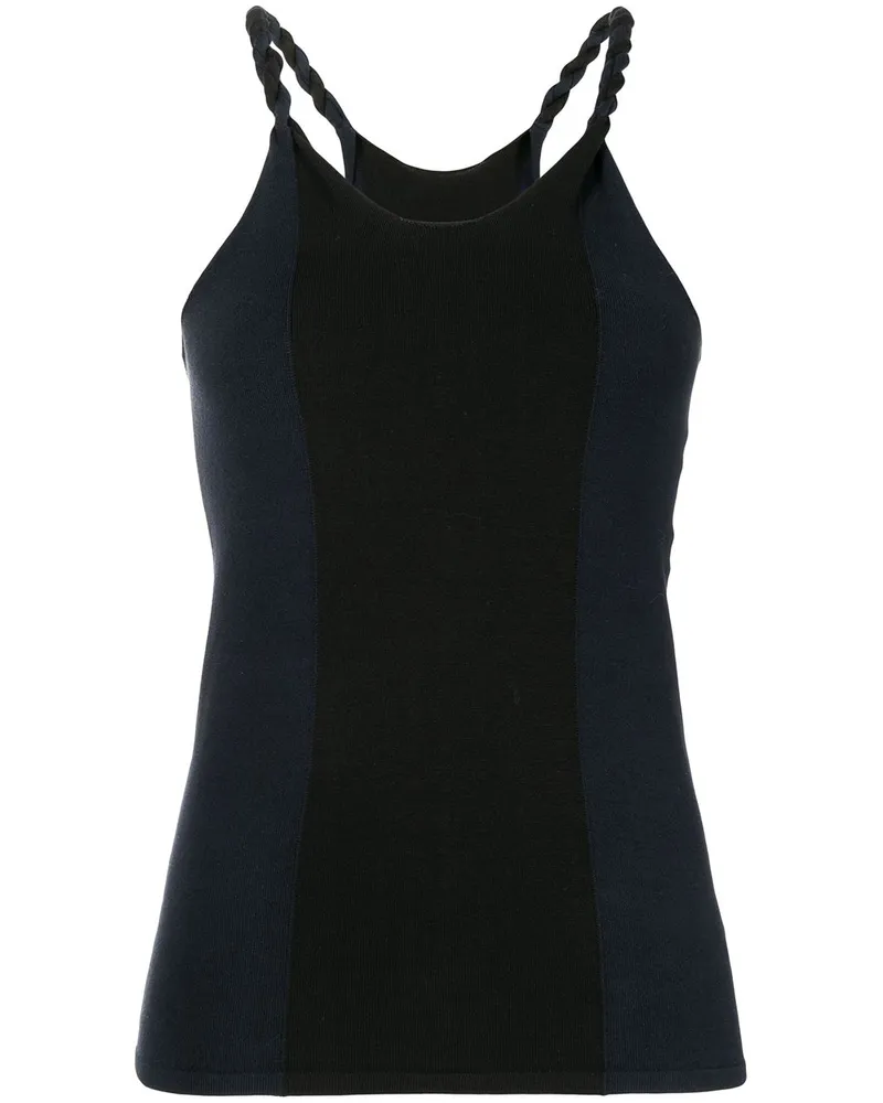 Dion Lee Top mit Kordeldetail - Blau Blau