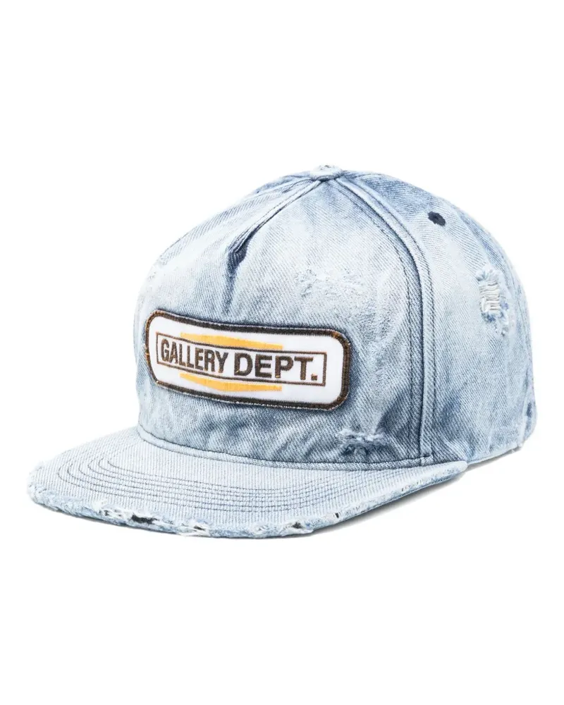 GALLERY DEPT. Mechanic logo-appliqué cap - Blau Blau