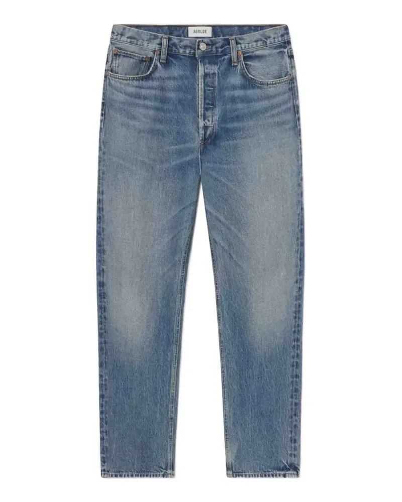 AGOLDE straight-leg cotton jeans - Blau Blau