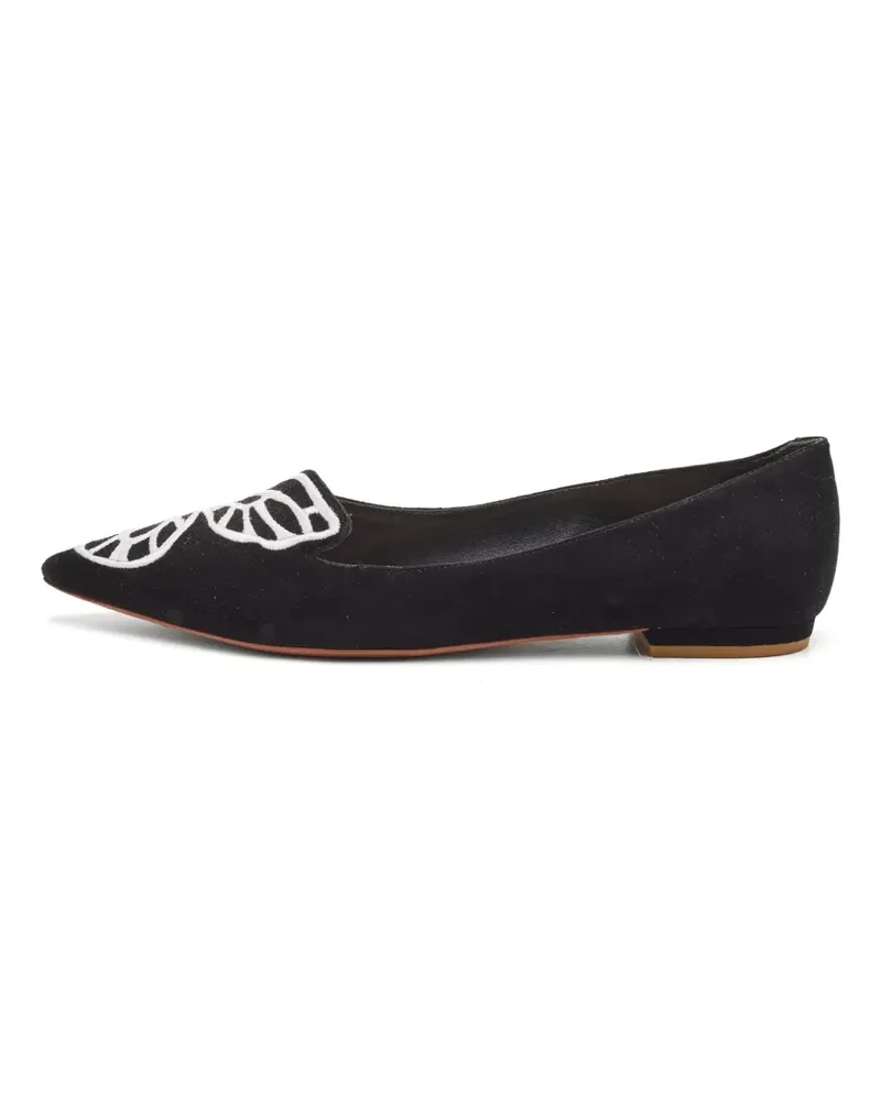 Sophia Webster Bibi Butterfly Ballerinas - Schwarz Schwarz