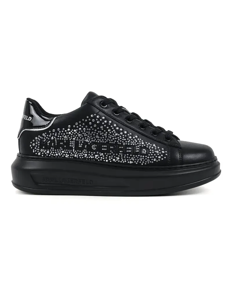 Karl Lagerfeld Sneakers mit Strass - Schwarz Schwarz