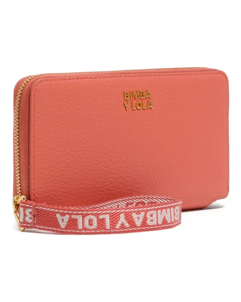 BIMBA Y LOLA Portemonnaie mit Reißverschluss - Rosa Rosa