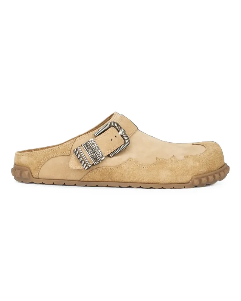 ash Texas Mules mit Schnalle - Braun Braun