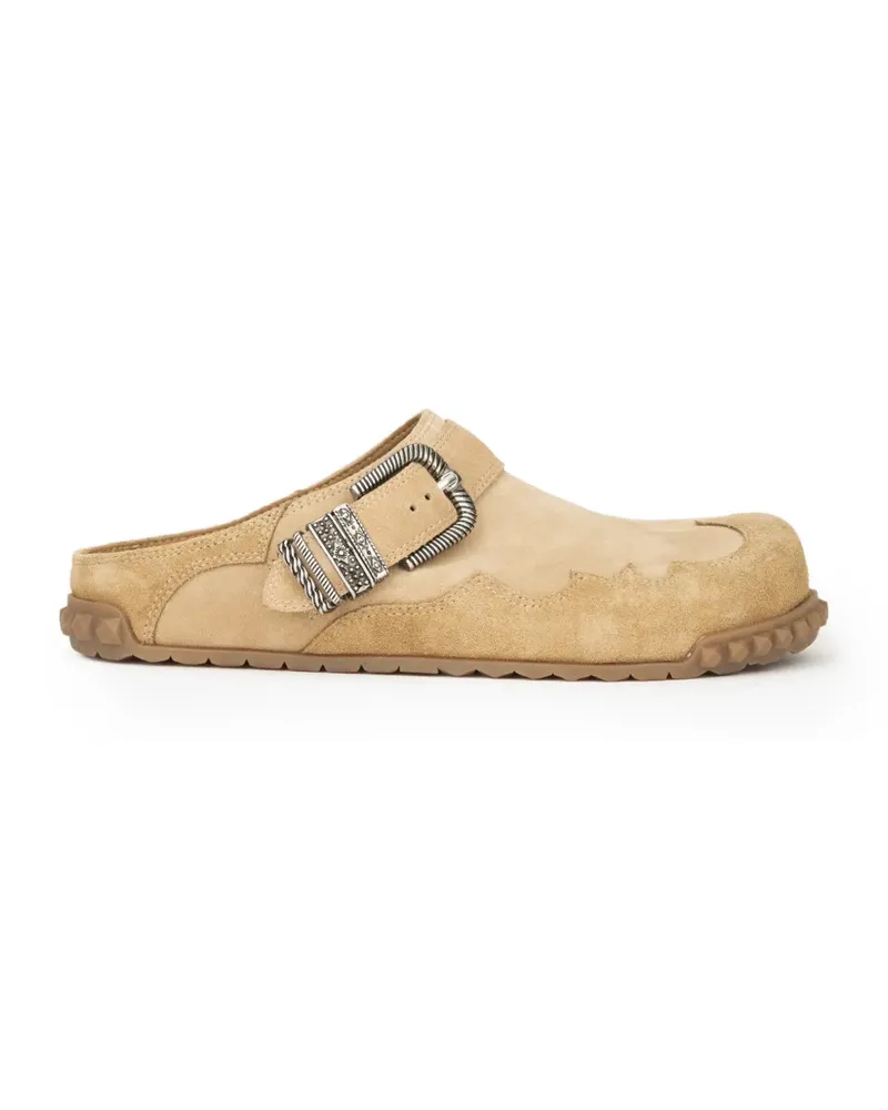 ash Texas Mules mit Schnalle - Braun Braun