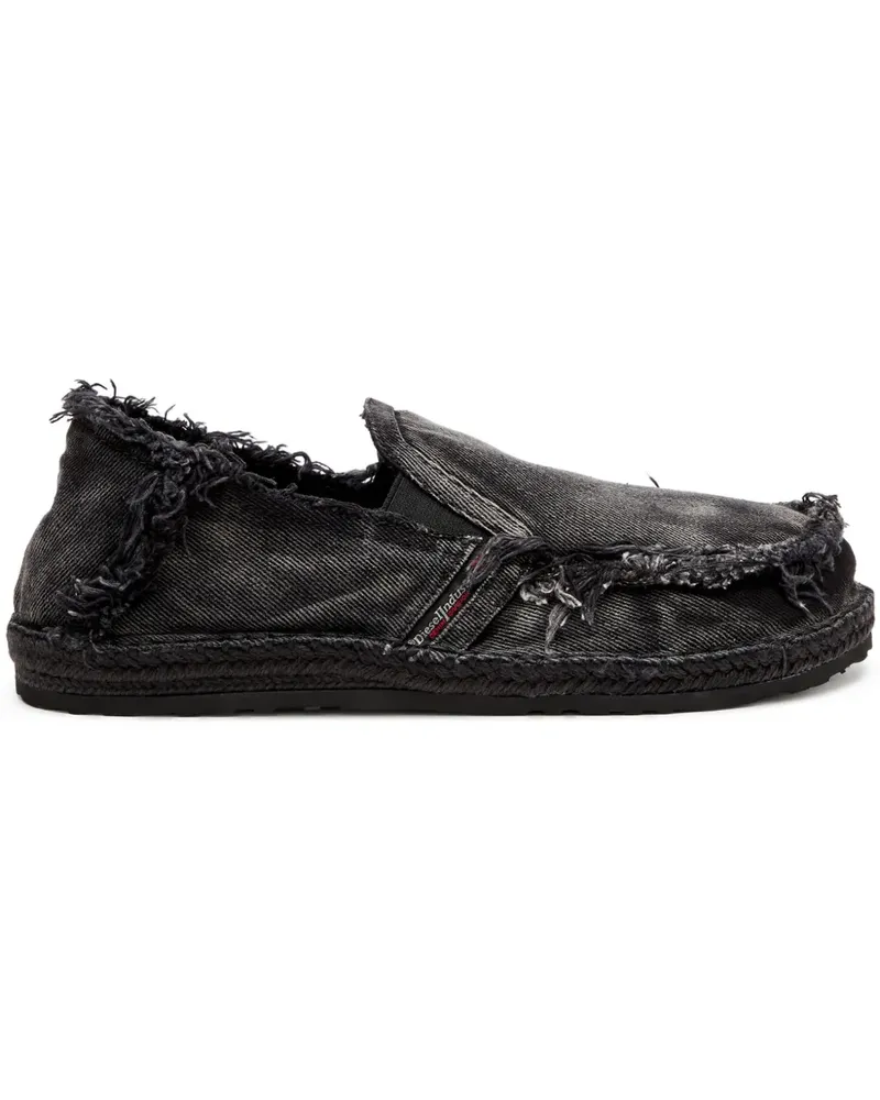 Diesel D-Lukas Espadrilles - Schwarz Schwarz