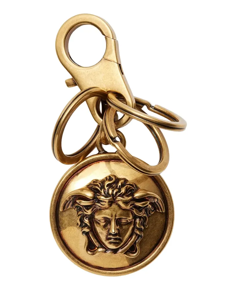 Versace Medusa Schlüsselanhänger - Gold Gold