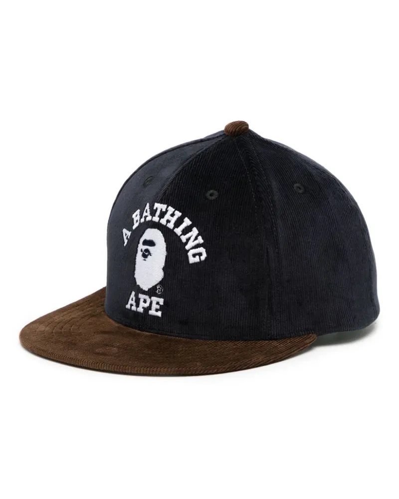 BAPE Baseballkappe Blau