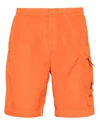 C.P. Company Badeshorts mit Linsen-Detail Orange