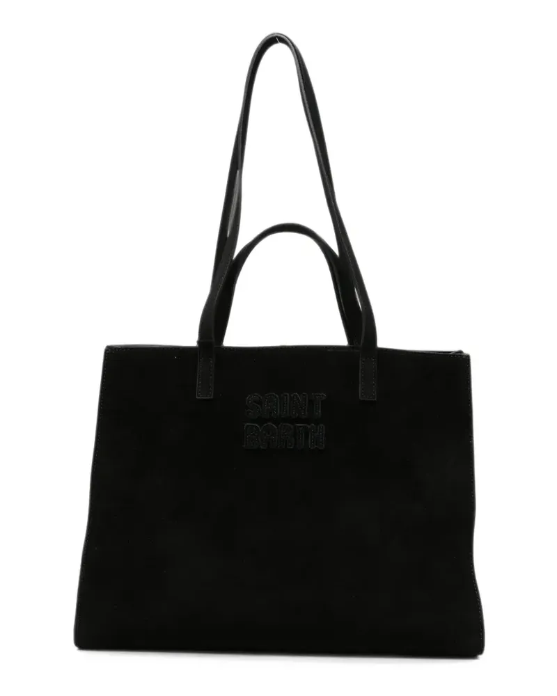 MC2 Saint Barth Shopper aus Wildleder - Schwarz Schwarz