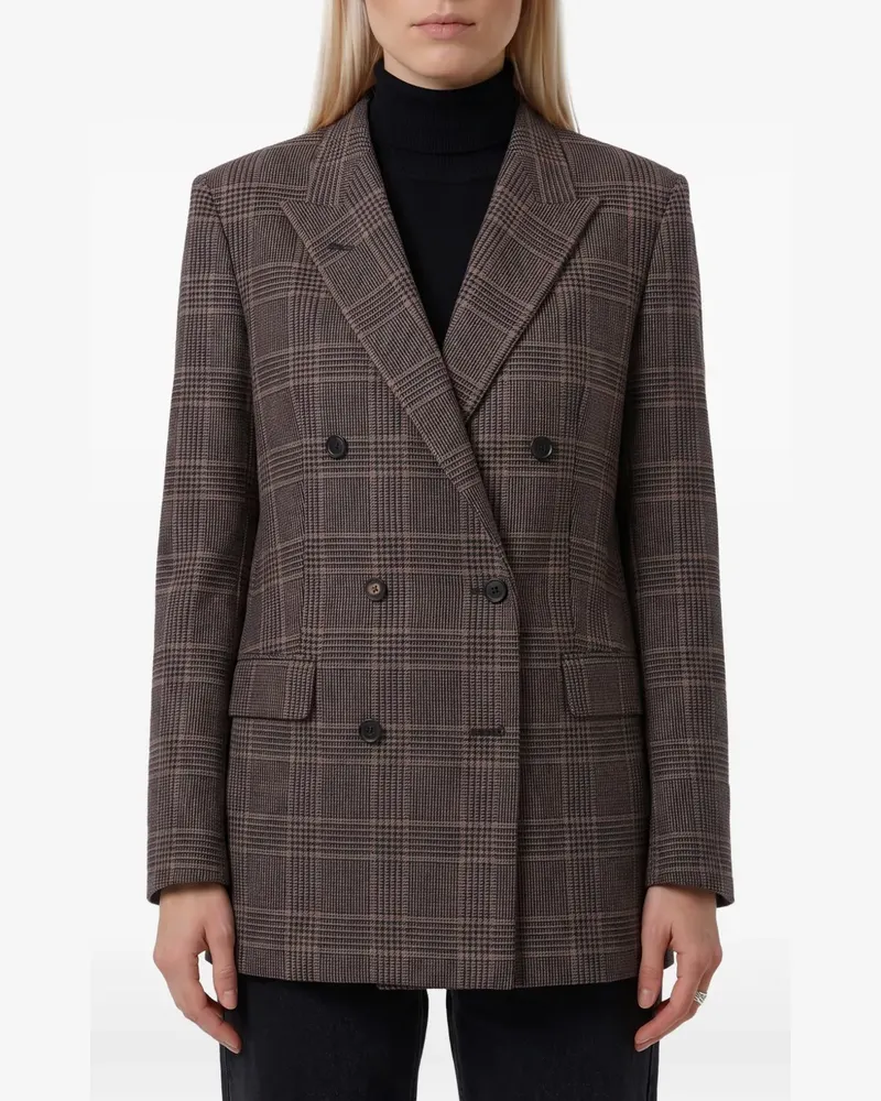 Tagliatore Jasmine double-breasted jacket - Braun Braun
