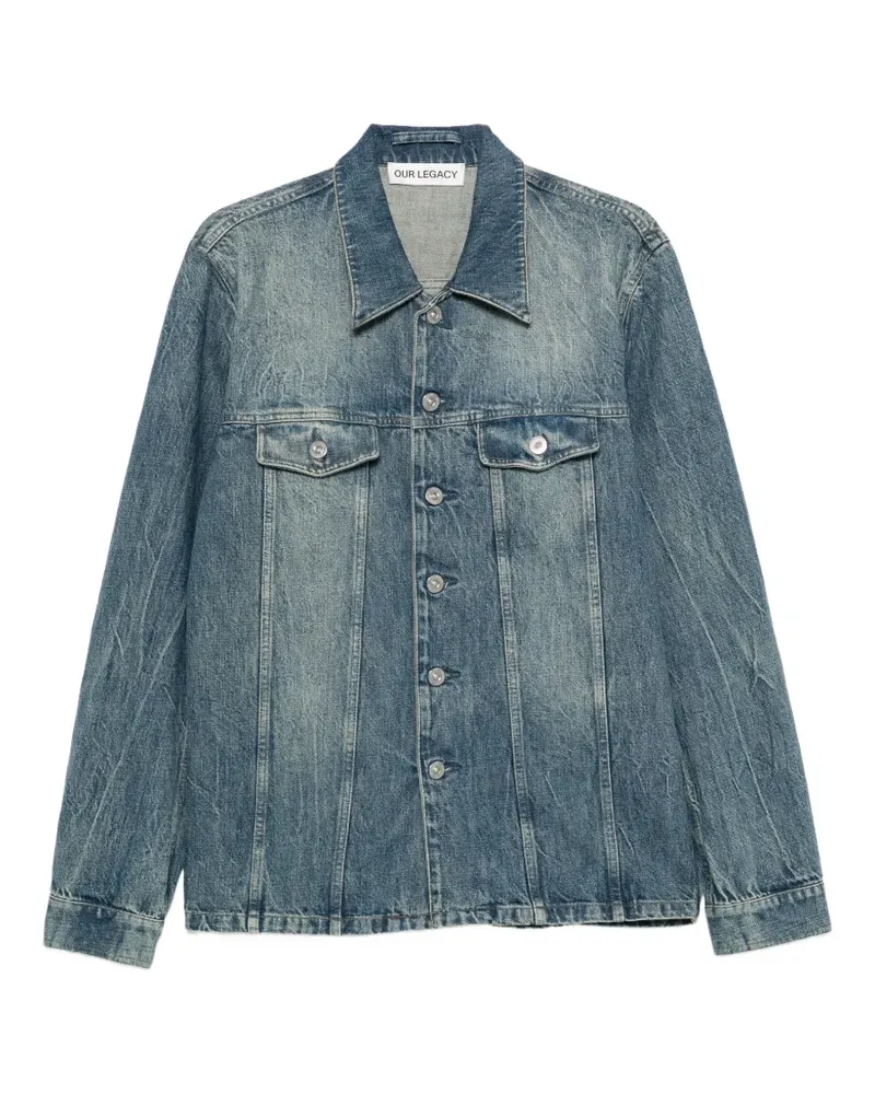 Our Legacy Shackle denim jacket - Blau Blau