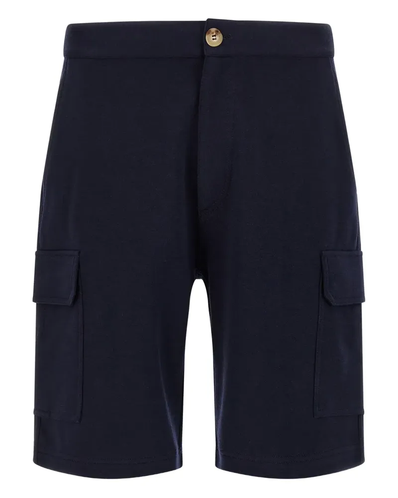 Brunello Cucinelli blue cargo shorts - Blau Blau