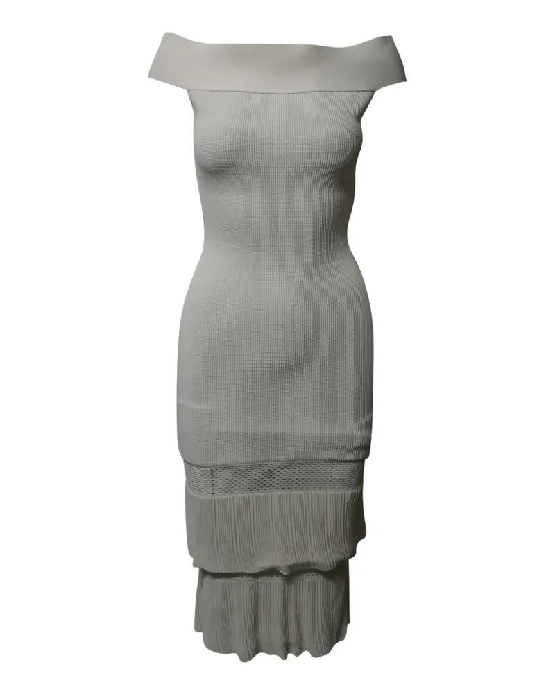 Roland Mouret off-shoulder dress - Weiß Weiß