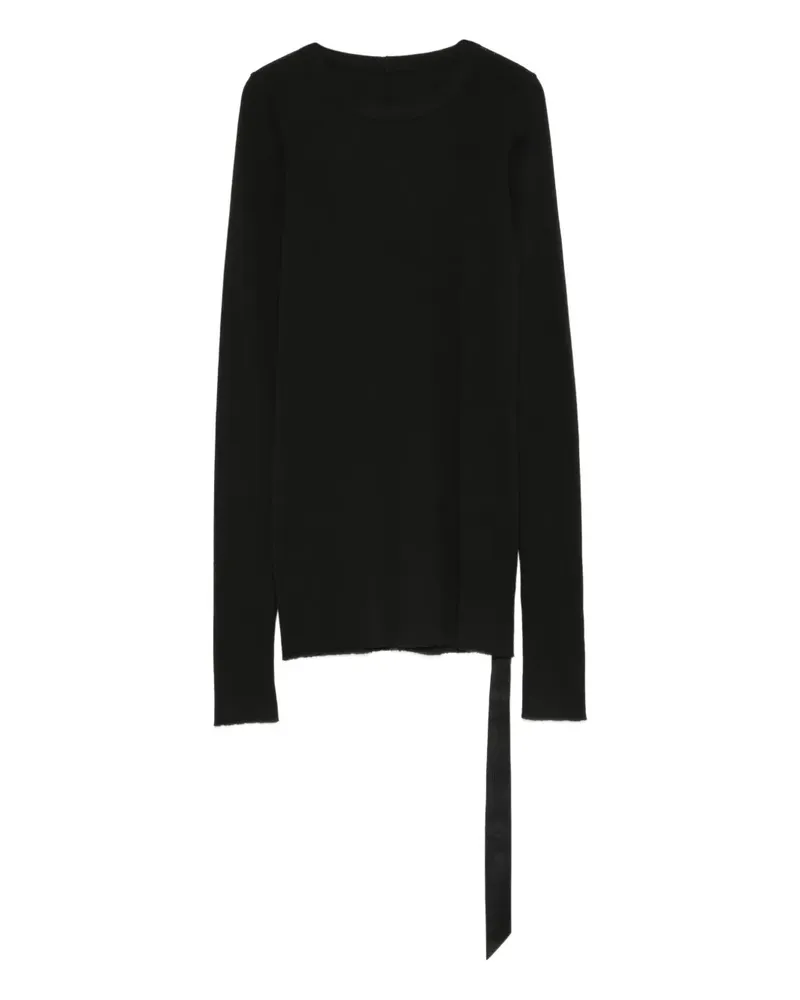 DRKSHDW by Rick Owens Langärmeliges Oberteil mit Schnürung - Schwarz Schwarz