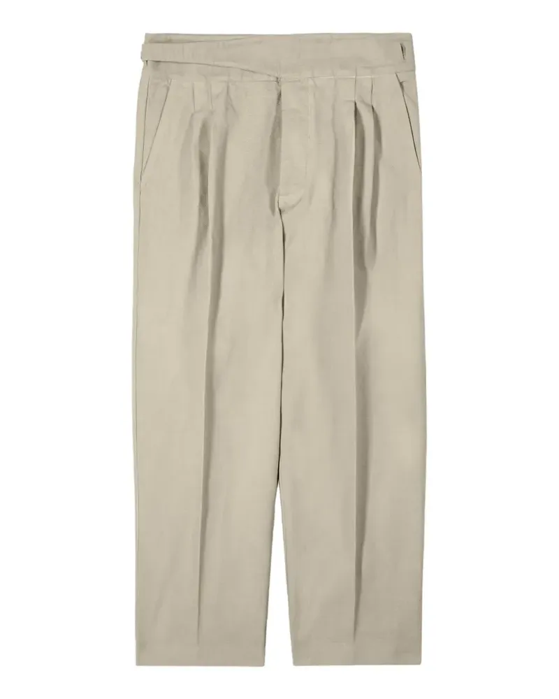 Patrizia Pepe pleated tailored pants - Nude Nude