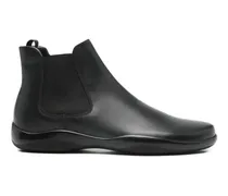 Stiefel aus Leder - Schwarz