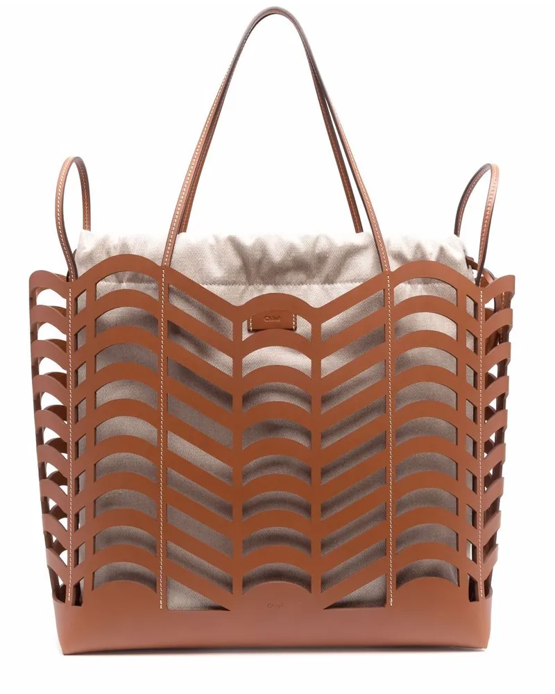 Chloé Wandelbare Kayan Handtasche - Braun Braun
