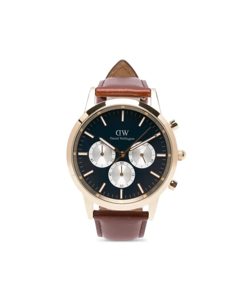 Daniel Wellington Iconic Chronograph St Mawes 42mm - Blau Blau
