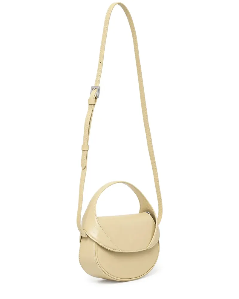 by FAR Hari flap-top tote bag - Nude Nude