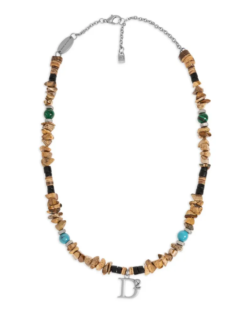 Dsquared2 stones pendant necklace - Nude Nude