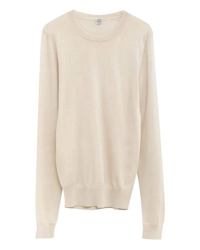 Totême Pullover mit rundem Ausschnitt - Nude Nude