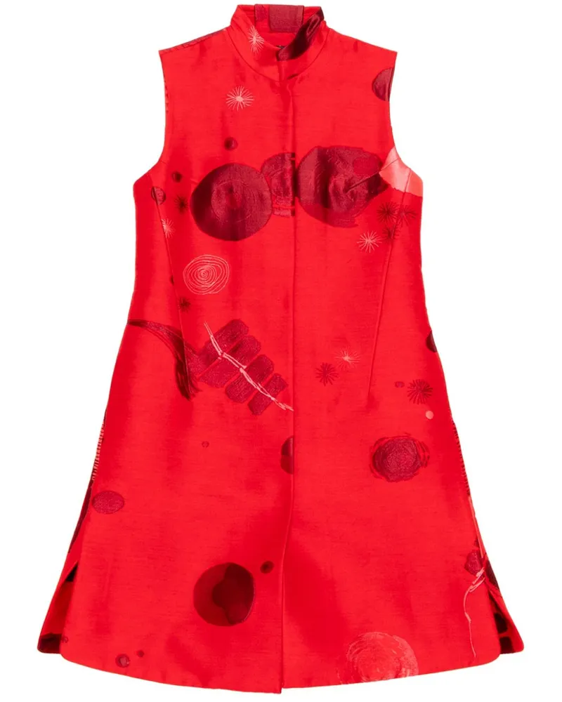 SHIATZY CHEN Weste aus Jacquard - Rot Rot