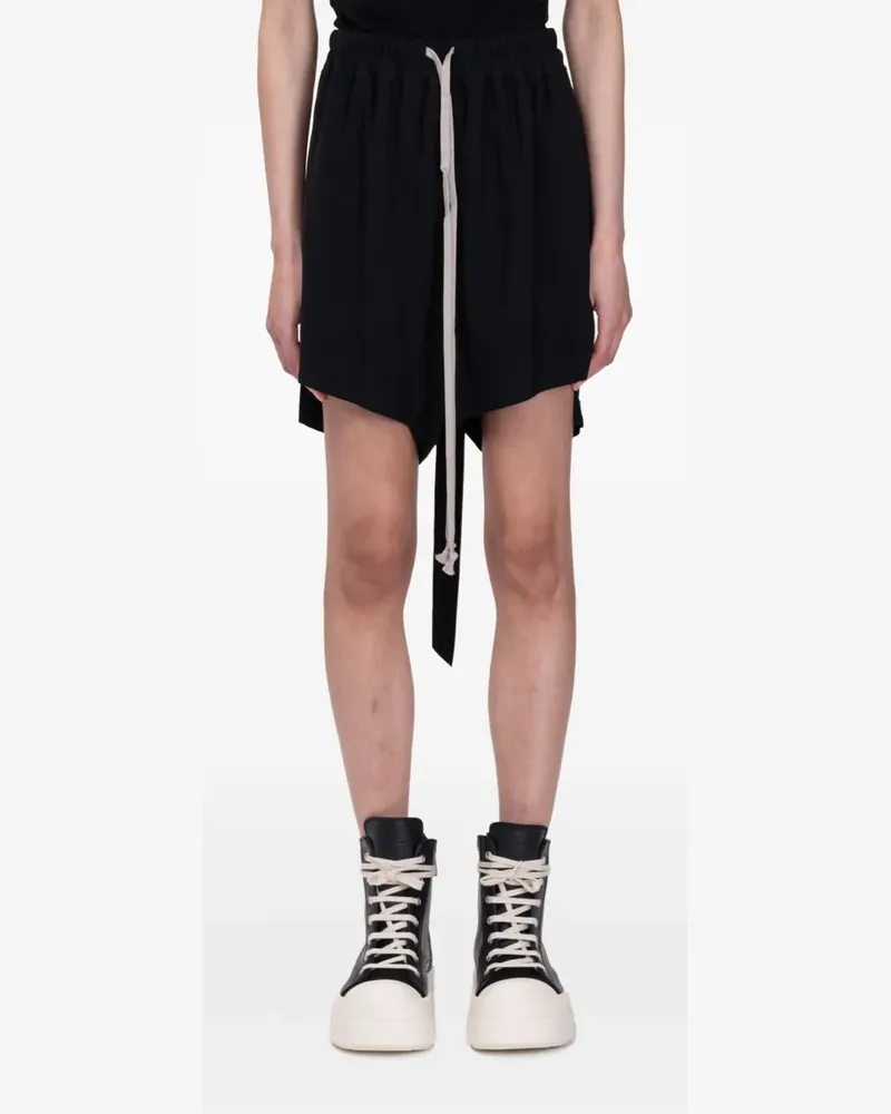 Rick Owens Shorts mit Kordelzug - Schwarz Schwarz