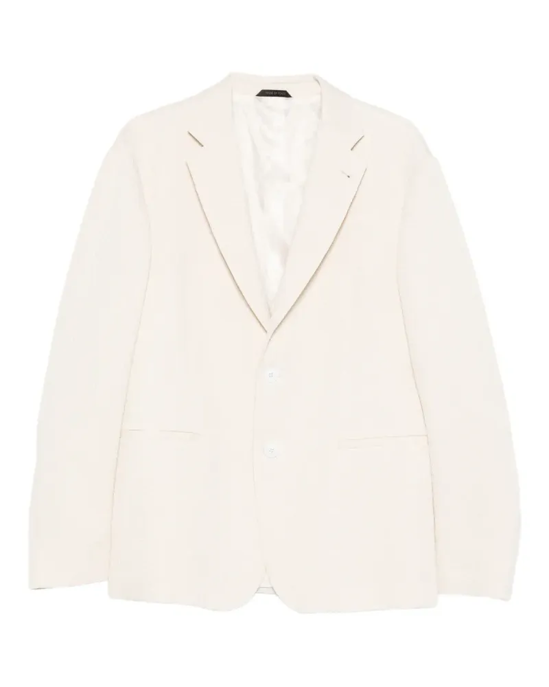 Giorgio Armani Strukturiertes Sakko - Nude Nude
