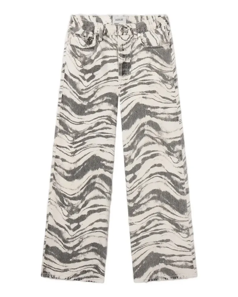 AGOLDE Arc jeans - Weiß Weiß