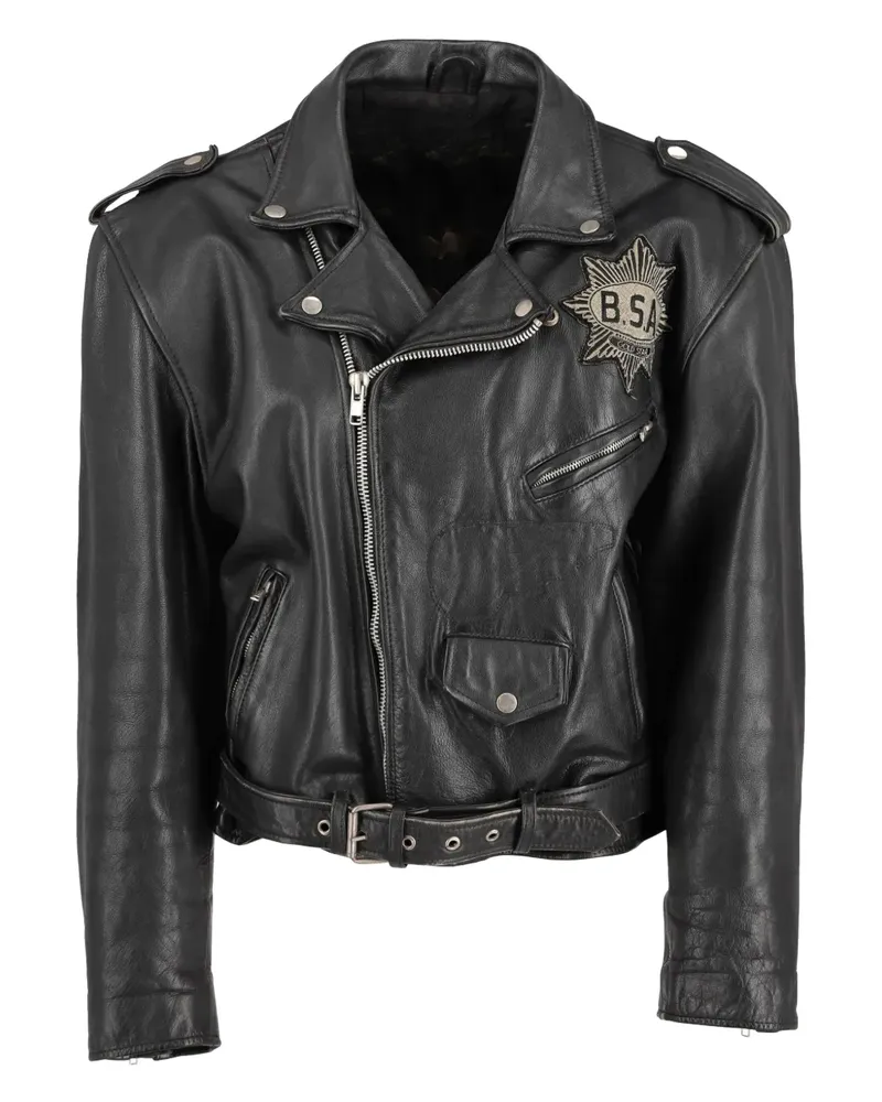 BOSA Bikerjacke aus Leder - NERO Nero