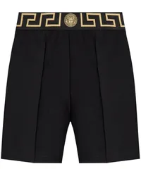 Versace Greca Shorts Schwarz